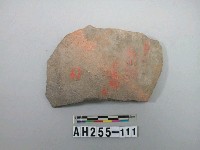 藏品(紅色夾砂陶片)的圖片